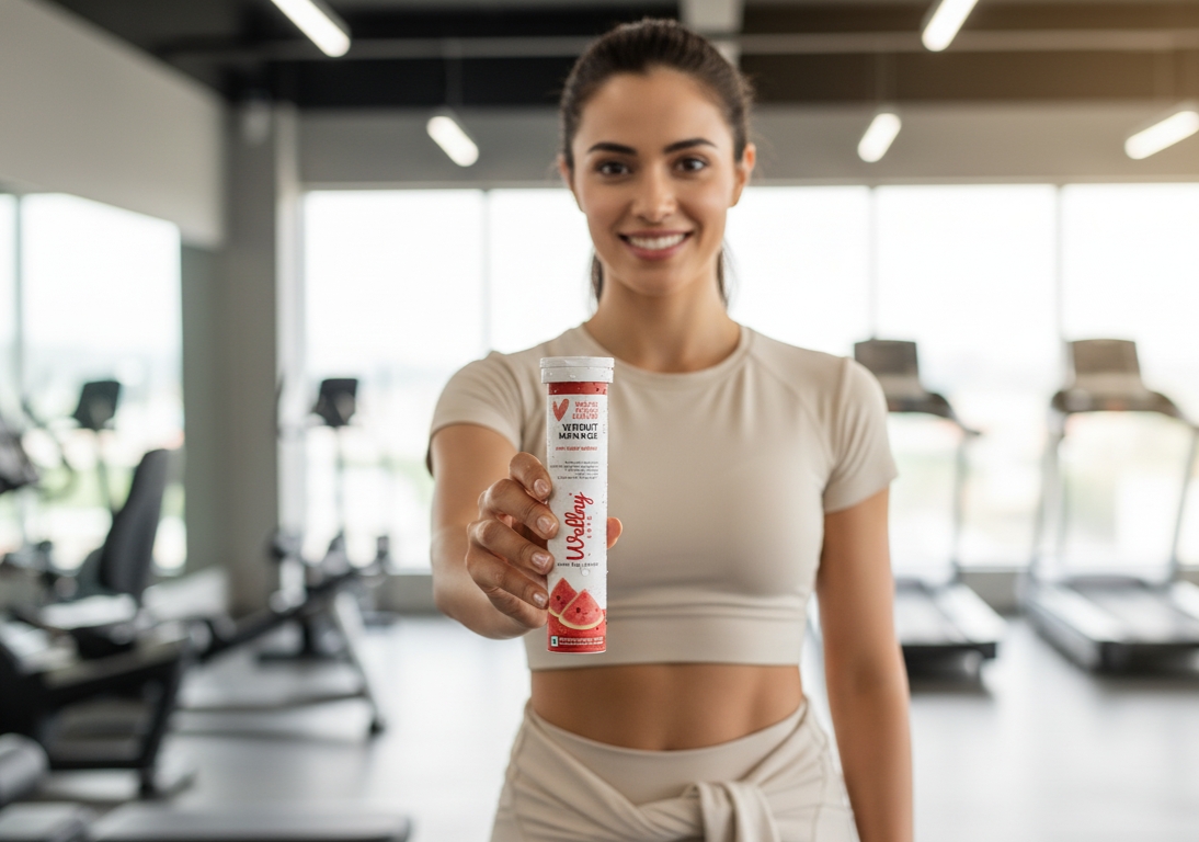 Effervescent wellness tablets